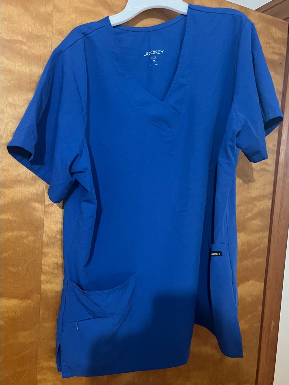 Women’s V-neck Royal Blue Scrub top